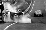 24 Hours Of Le Mans 1969. Depailler And Jabouille In Theri Alpine A220.