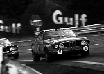 24 Hours Of Spa 1970. Huber And Kelleners In Their Bmw Alpina 2800 Cs.