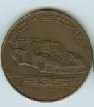 Original Porsche Calendar Coin 1979