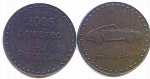 Porsche Calendar Coin 2005 911