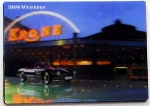 Original Bmw Hologram Collectors Postcard