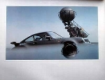 Porsche 911 Poster Bernhard Luginbühl, 1981