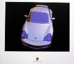 Porsche Design Studie Porsche 996 Turbo, Poster 2000