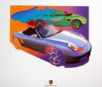 Porsche Design Studie Porsche Boxster, Poster 2000