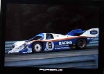 Porsche 956 Poster, 1984