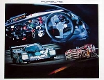 Porsche 956 Poster, 1987