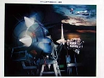 Porsche Flight Simulator Poster, 1987