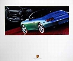 Porsche 911 Carrera Cabriolet, Poster 2001