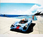 Unforgettable Gulf Porsche 917 Poster, 2003