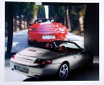 Porsche Carrera 4 Cabriolet Poster, 1999