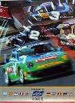 Porsche Original Rennplakat 1995 - Supercup - Gut Erhalten