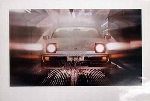 Porsche 924 Poster, 1980