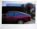 Porsche 924 Poster, 1984