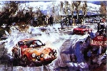 Porsche 911 Rallye Monte Carlo 1970 - Poster