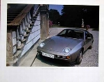 Porsche 928 Poster, 1984