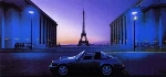 Porsche 911 Carrera 2 Targa Poster, 1993