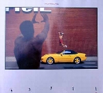 Porsche 968 Cabriolet Poster, 1994