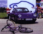 Porsche 911 Carrera 4 Coupé Poster, 1995