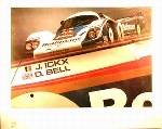 Porsche 956 Coupé 1982 Poster, 1985