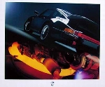 Porsche 911 Turbo Poster, 1986
