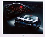 Porsche 928 Poster, 1986