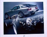 Porsche 924 Turbo Poster, 1986