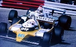 René Arnoux In His Renault
