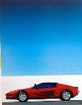 Ferrari Testarossa Poster