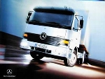 Mercedes-benz Original Pressfoto Actros Trucks