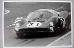 24 Stunden Von Le Mans 1966. Bandini And Guichet Ferrari P3.