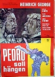 Original 50/60er Jahre Filmplakat Pedro