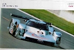 Original Audi Sport Poster Le Mans 1999