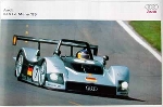 Original Audi Sport Poster Le Mans 1999