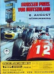 Original Avd Rennplakat 1967 Grand Prix Germany