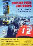 Original Avd Rennplakat 1974 Grand Prix Europe