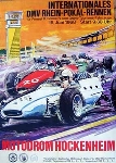 Original Hockenheim Plakat 1968 Internationales