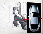 Poster 50 Years Of Porsche 1998, Porsche 996 Coupé