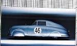 Porsche 356 Aluminium Coupé Le Mans 1951. Poster 2000