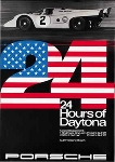 24 Stunden Von Daytona 1970 - Porsche Reprint Poster