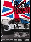 Porsche Rennplakat Reprint Boac 1000
