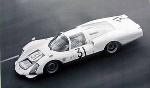 24 Hours Of Le Mans 1966. Hermann/linge Porsche 906 Langheck.