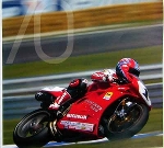 Carl Fogerty Auf Ducati. 70 Jahre Agip Poster, 1996