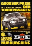 Alfa Romeo Nurburgring-rennen Race Poster Reprint
