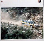 Audi-motorsport Quattro Poster, 1986