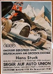 Audi Rennplakat Reprint Auto Union