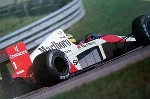 Ayrton Senna Auf Weg Nach