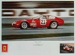 Daytona At Speed Art Print/ Poster - Ferrari 365 Gtb/4a
