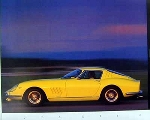 Ferrari 275 Gtb 2 Gelb Poster