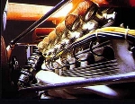 Ferrari 312 B Engine Poster