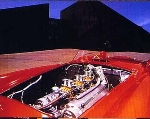 Ferrari 375 Mm Engine Poster